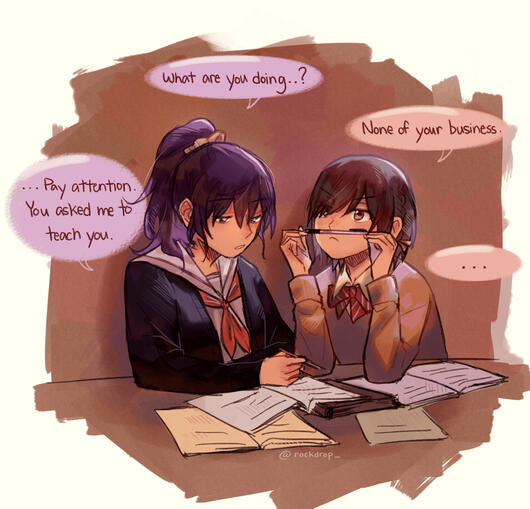 Ena is Not There for the Lessons (1/x) - Project Sekai (Mafuena)