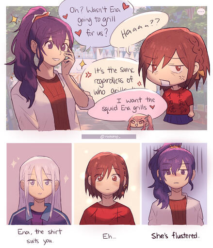 She's Flustered... (1/2) - Project Sekai (Mafuena)