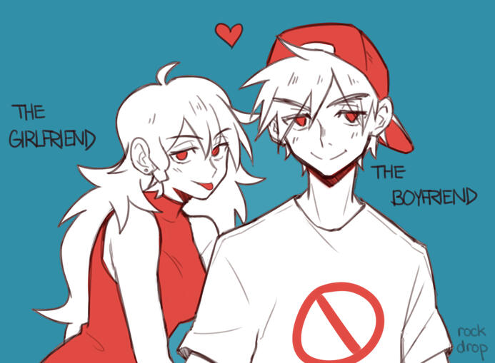 The Girlfriend and The Boyfriend - Friday Night Funkin&#39;