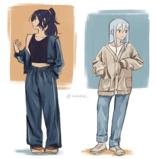 Mafuyu Asahina and Kanade Yoisaki - Project Sekai