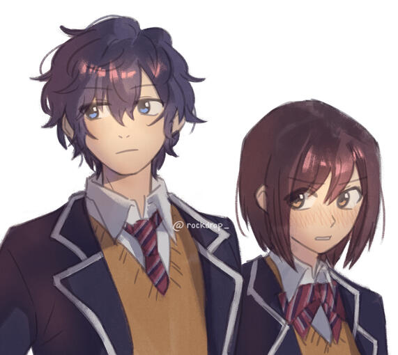 Mafuyu Asahina and Ena Shinonome - Project Sekai