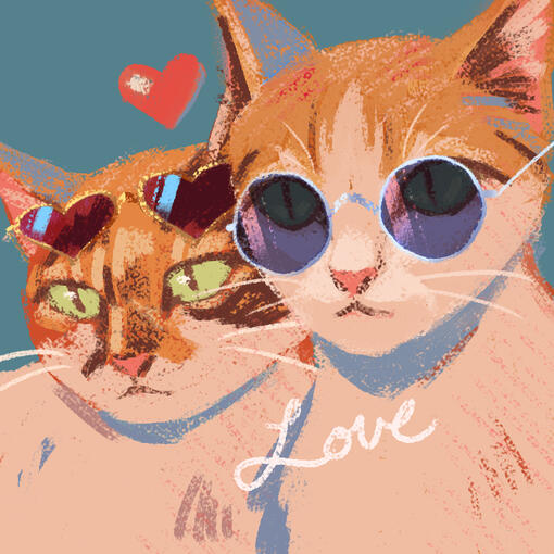 Marmalade and Turumpo - cats I see irl