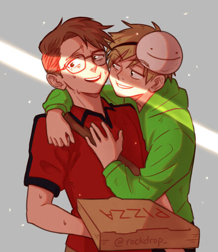 Fanart of "Minecraft Pizza Delivery" - Dream Shorts